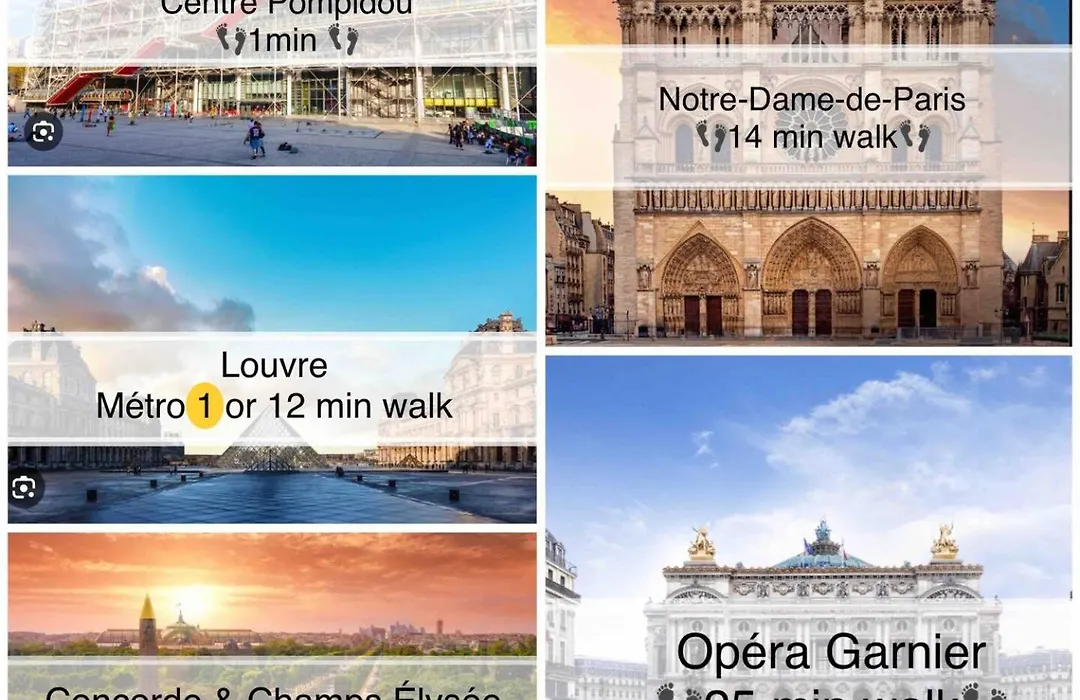 50M2 Rue Rambuteau/Pompidou/Marais/Hotel De Ville-1